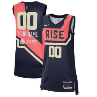 Unisex Washington Mystics Nike Navy 2021 Rebel Edition Victory Custom Jersey