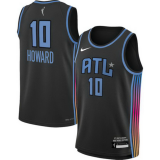 Youth Atlanta Dream Rhyne Howard Nike Anthracite 2021 Rebel Edition Victory Player Jersey