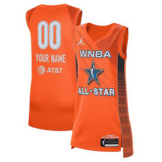 Unisex Jordan Brand Orange 2023 WNBA All-Star Game Custom Victory Jersey