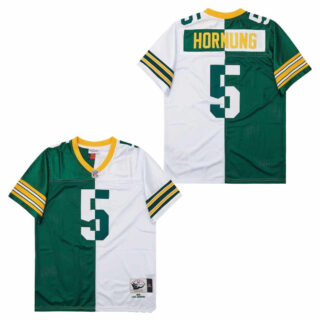 Mitchell And Ness Packers #5 Throwback Stitched NFL Jersey