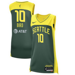 Women's Seattle Storm Sue Bird Nike Green 2021 Explorer Edition Victory Player Jersey