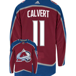 AVALANCHE #11 Matt CALVERT Home NHL Jersey