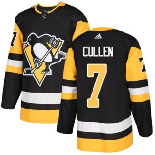 Adidas Penguins #7 Cullen Black Authentic Stitched NHL Jersey