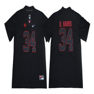 Alabama Crimson Tide 34 Damien Harris Black Nike College Football Jersey