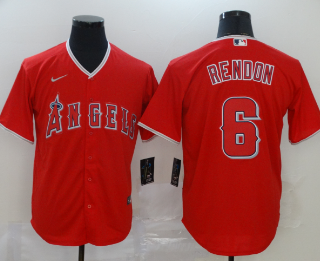 Angels 6 Anthony Rendon Red 2020 Nike Cool Base Jersey