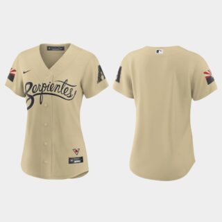 Arizona Diamondbacks Women's Nike 2021 City Connect MLB Jersey Gold