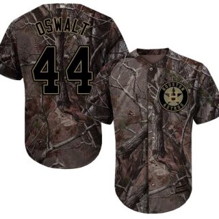 Astros #44 Roy Oswalt Camo Realtree Collection Cool Base Stitched Baseball Jersey