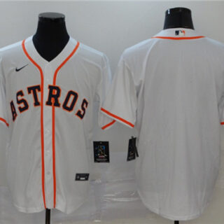Astros Blank White 2020 Nike Cool Base Jersey