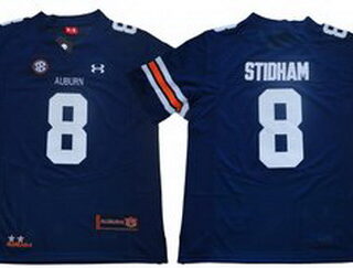Auburn Tigers 8 Jarrett Stidham Navy College Football Jersey