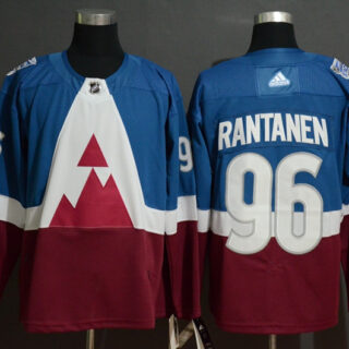 Avalanche 96 Mikko Rantanen Blue Red 2020 NHL Stadium Series Adidas Jersey