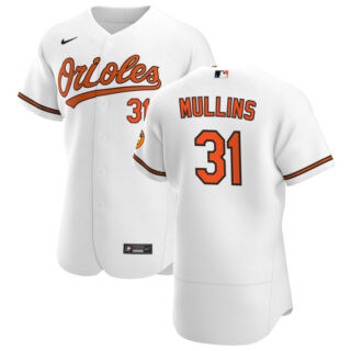 Baltimore Orioles #31 Cedric Mullins Men's Nike White Home 2020 Authentic Player MLB Jersey