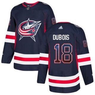 Blue Jackets 18 Pierre-Luc Dubois Navy Drift Fashion Adidas Jersey