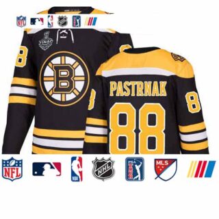 Bruins #88 David Pastrnak Black Home Authentic Stanley Cup Final Bound Youth Stitched Hockey Jersey