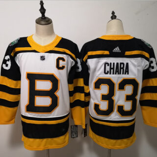 Bruins 33 Zdeno Chara White 2019 Winter Classic Adidas Jersey