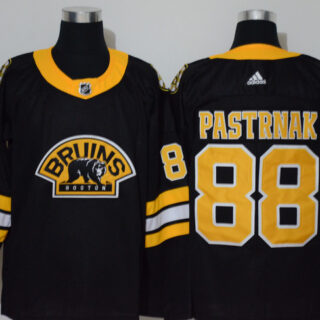 Bruins 88 David Pastrnak Black 3rd Adidas Jersey