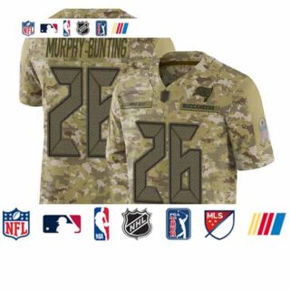 Buccaneers #26 Sean Murphy-Bunting Camo Men's Stitched Football Limited 2018 Salute To Service Jersey