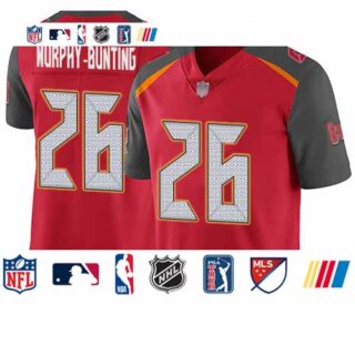Buccaneers #26 Sean Murphy-Bunting Red Team Color Youth Stitched Football Vapor Untouchable Limited Jersey