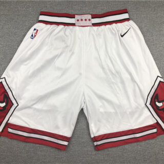 Bulls White Nike Shorts