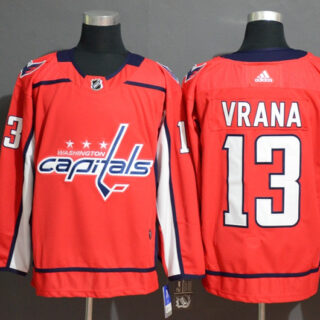 Capitals 13 Jakub Vrana Red Adidas Jersey