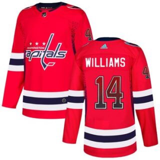 Capitals 14 Justin Williams Red Drift Fashion Adidas Jersey