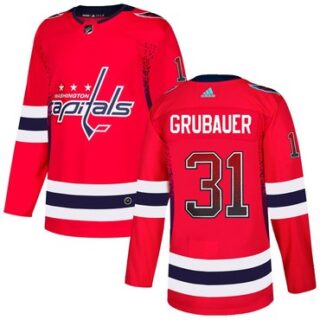 Capitals 31 Philipp Grubauer Red Drift Fashion Adidas Jersey