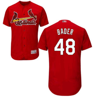 Cardinals #48 Harrison Bader Red Flexbase Authentic Collection Stitched Baseball Jersey