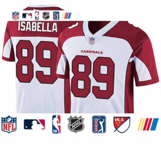 Cardinals #89 Andy Isabella White Youth Stitched Football Vapor Untouchable Limited Jersey