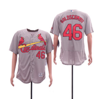 Cardinals 46 Paul Goldschmidt Gray Flexbase Jersey