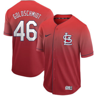 Cardinals 46 Paul Goldschmidt Red Drift Fashion Jersey
