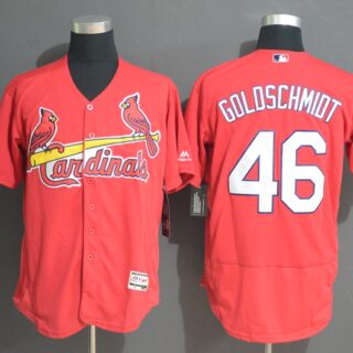 Cardinals 46 Paul Goldschmidt Red Flexbase Jersey