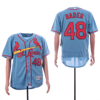 Cardinals 48 Harrison Bader Light Blue Flexbase Jersey