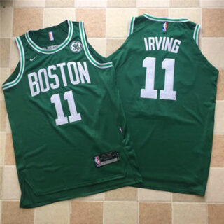Celtics 11 Kyrie Irving Green Nike Authentic Jersey