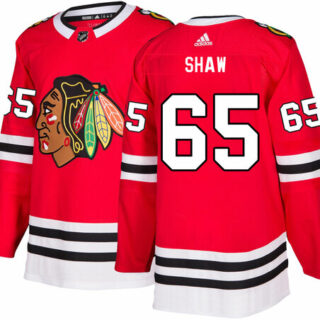 Chicago Blackhawks #65 Andrew Shaw Red Home Jersey