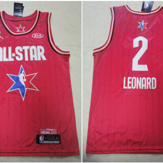 Clippers 2 Kawhi Leonard Red 2020 NBA All-Star Jordan Brand Swingman Jersey