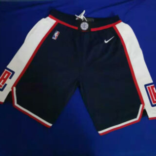 Clippers Black Swingman Shorts