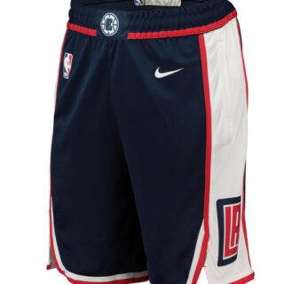 Clippers Navy City Edition Swingman Shorts