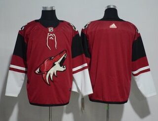 Coyotes Blank Red Adidas Jersey