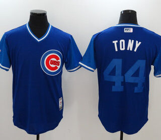 Cubs 44 Anthony Rizzo Tony Royal 2018 Players' Weekend Authentic Team Jersey
