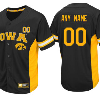 Custom Iowa Hawkeyes College Baseball Jersey