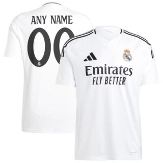 Custom Real Madrid 2024-25 Home Jersey - White
