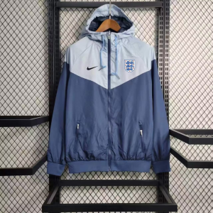 Customizable logo Windbreaker Jacket Nike Blue