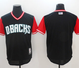 Diamondbacks Black 2018 Players' Weekend Authentic Team Jersey