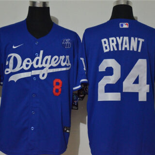 Dodgers 24 Kobe Bryant Royal 2020 Nike KB Cool Base Jersey