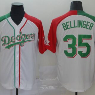 Dodgers 35 Cody Bellinger White Mexican Heritage Culture Night Jersey Mexico
