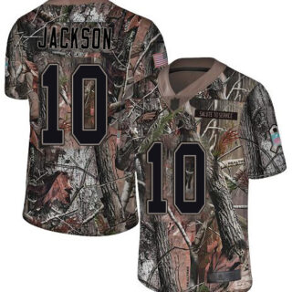 Eagles #10 DeSean Jackson Camo Men's Stitched Football Limited Rush Realtree Jersey