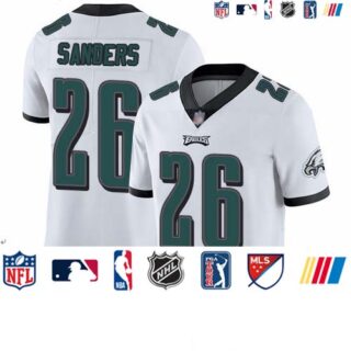 Eagles #26 Miles Sanders White Youth Stitched Football Vapor Untouchable Limited Jersey