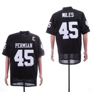 Friday Night Lights 45 Bobbie Miles Black Movie Football Jersey