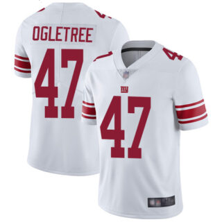 Giants #47 Alec Ogletree White Youth Stitched Football Vapor Untouchable Limited Jersey