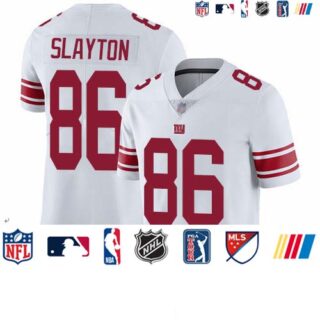 Giants #86 Darius Slayton White Men's Stitched Football Vapor Untouchable Limited Jersey
