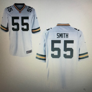 Green Bay Packers #55 Za'Darious Smith White Vapor Limited Jersey